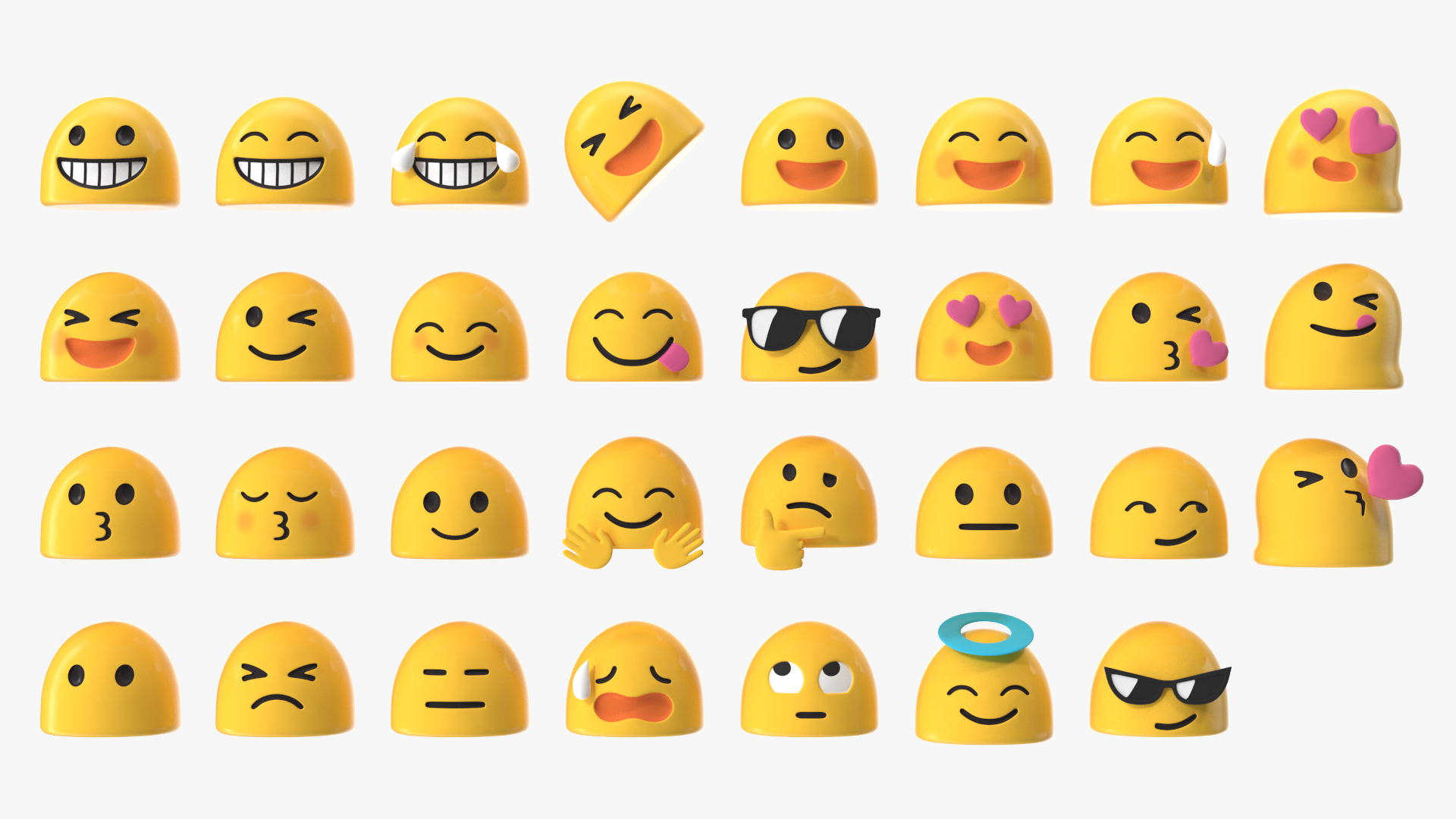 Android Emoji Set 3D