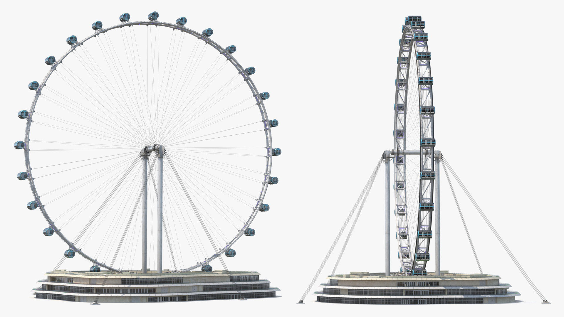 Singapore Flyer with Interior - view 3