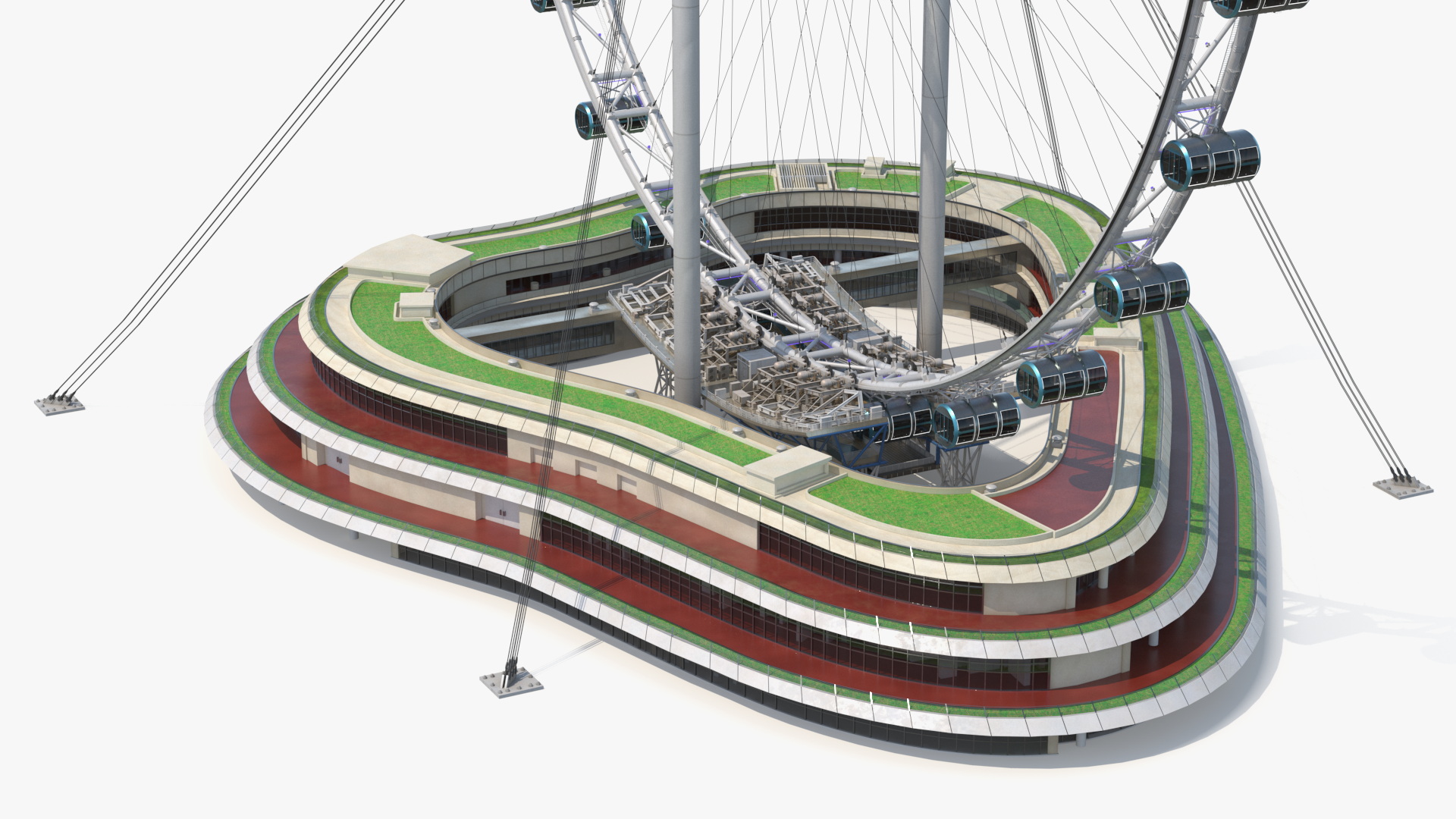 Singapore Flyer with Interior - view 6