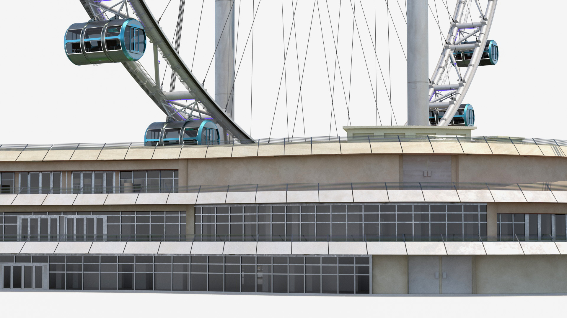 Singapore Flyer with Interior - view 7
