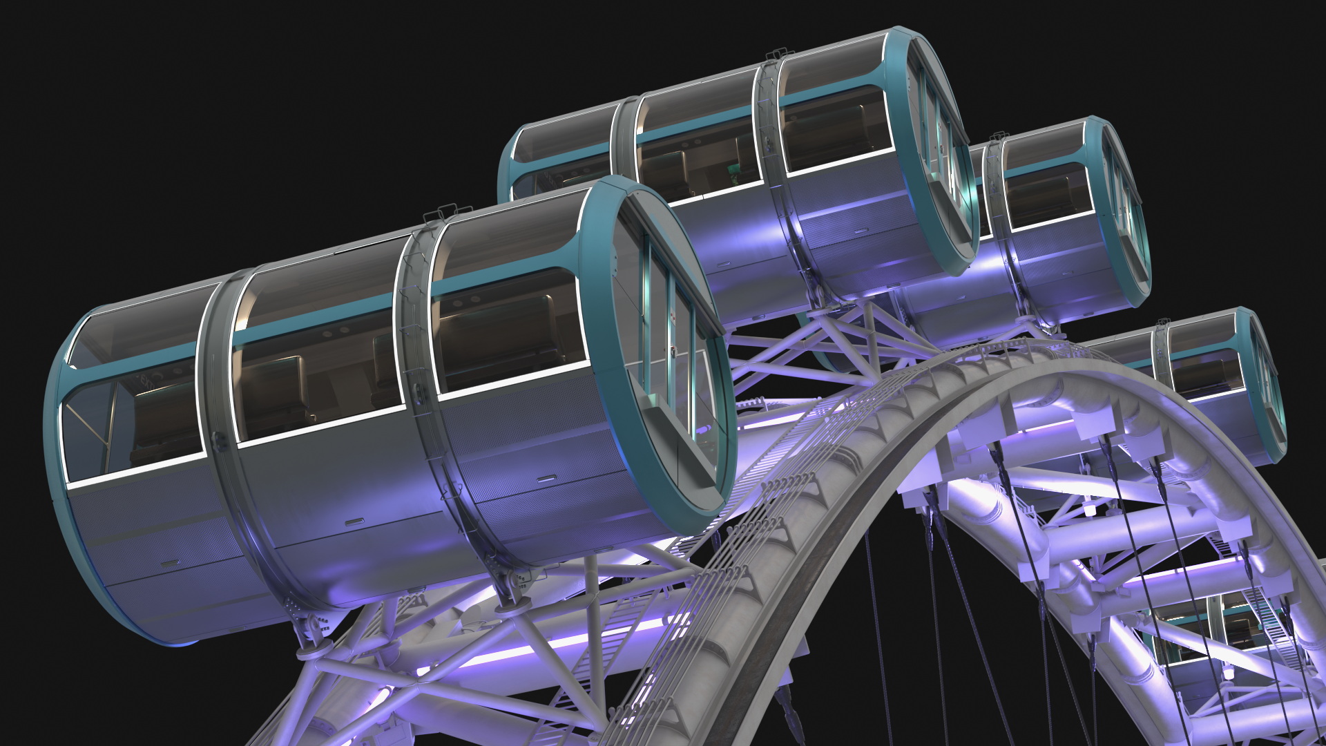 Singapore Flyer with Interior - view 4