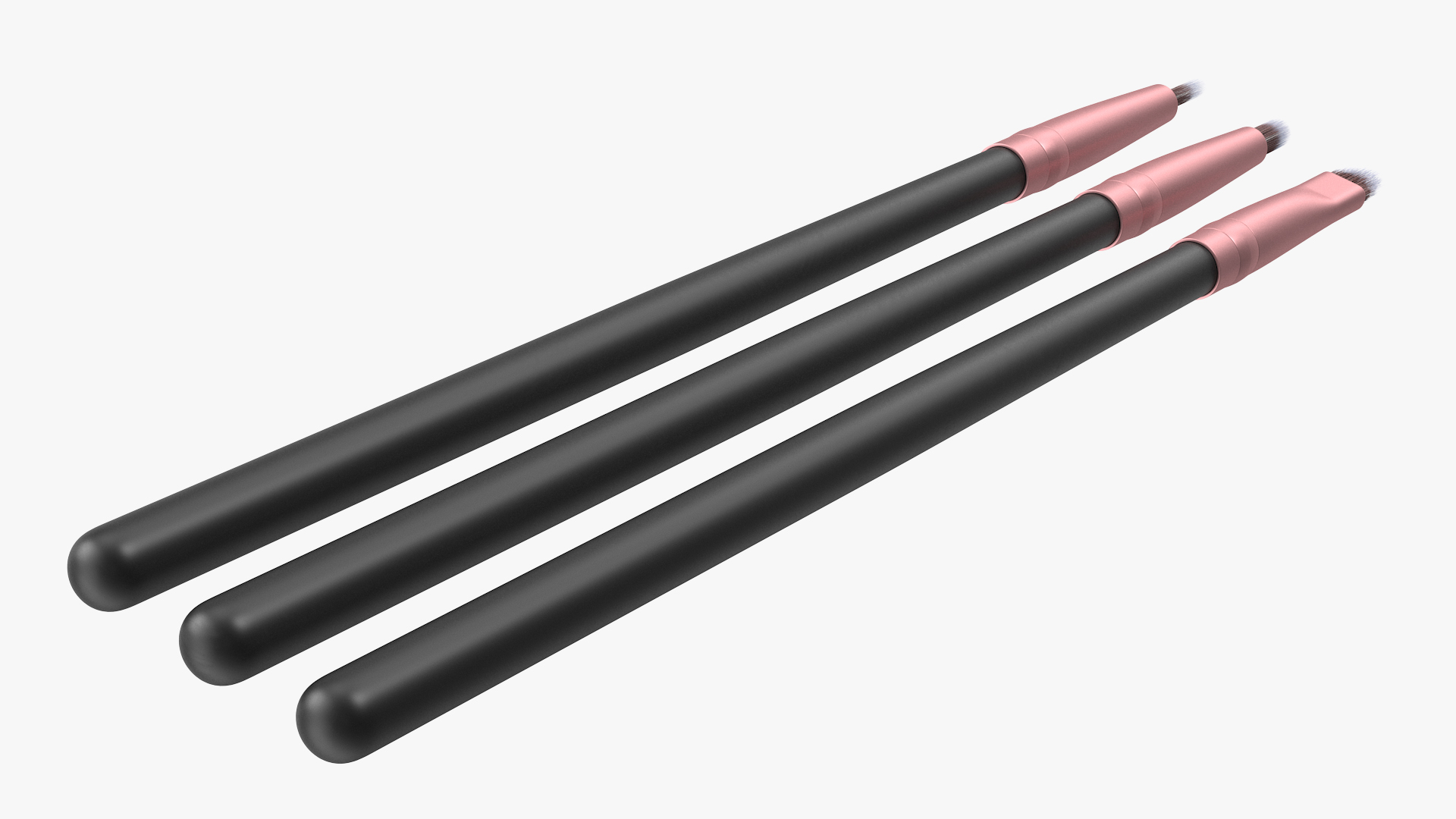 3D Precise Angled and Eyeliner Brush Set Fur