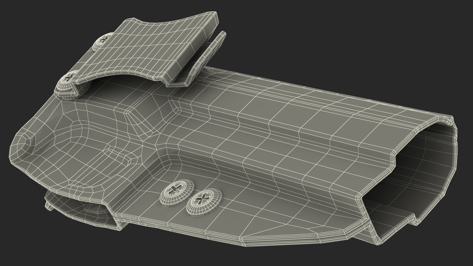 Holster Beretta Kydex Black 3D