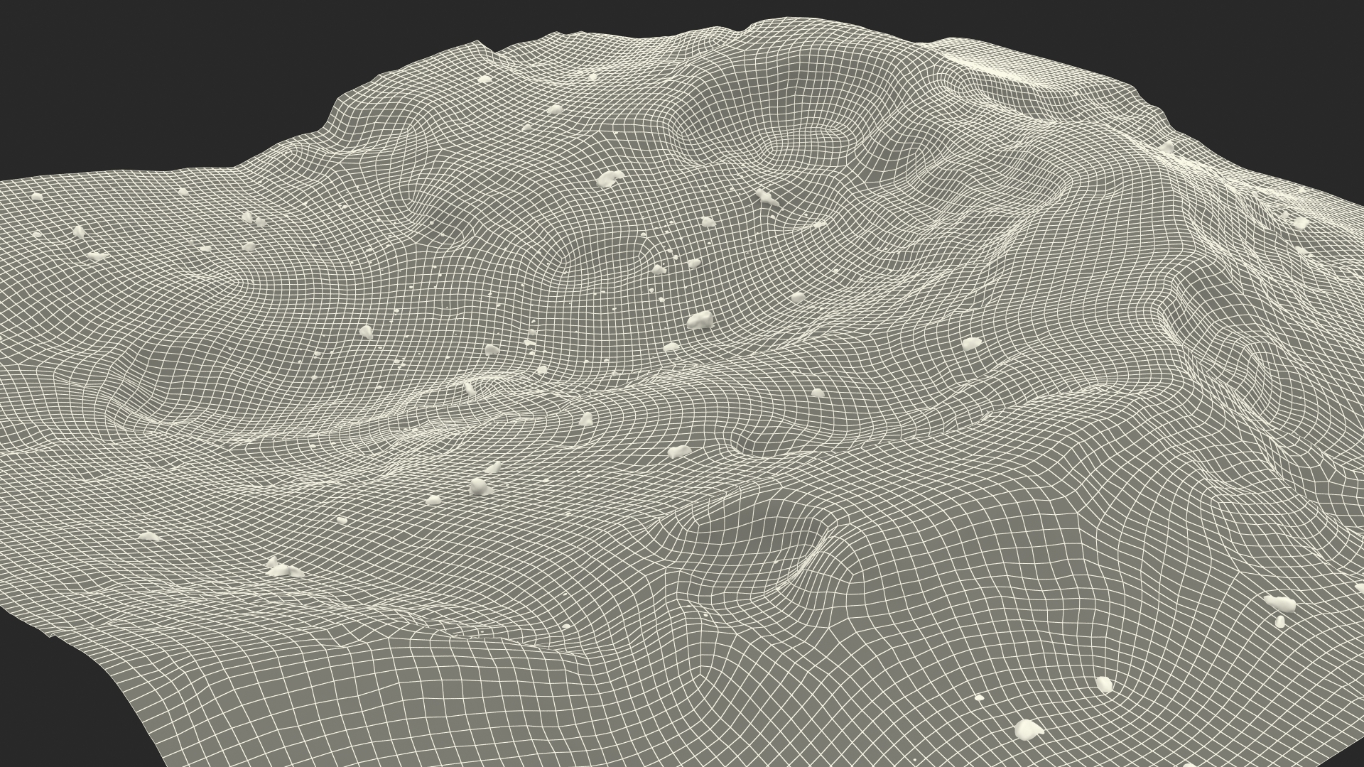 Moon Surface 3D