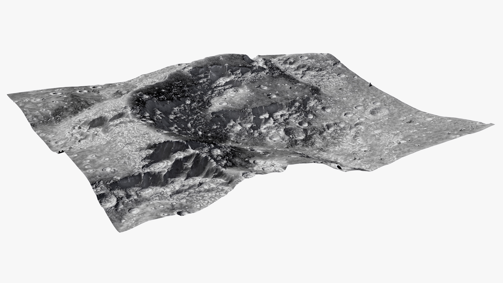 Moon Surface 3D