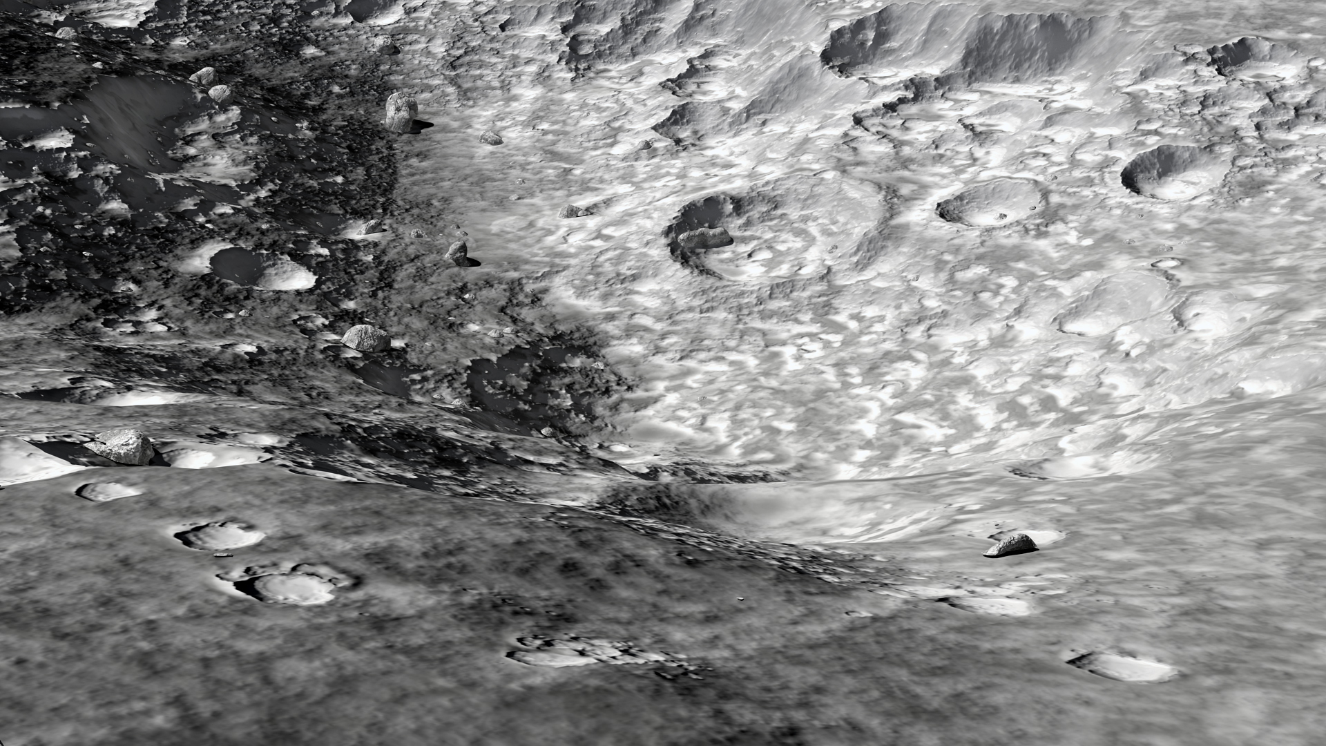 Moon Surface 3D