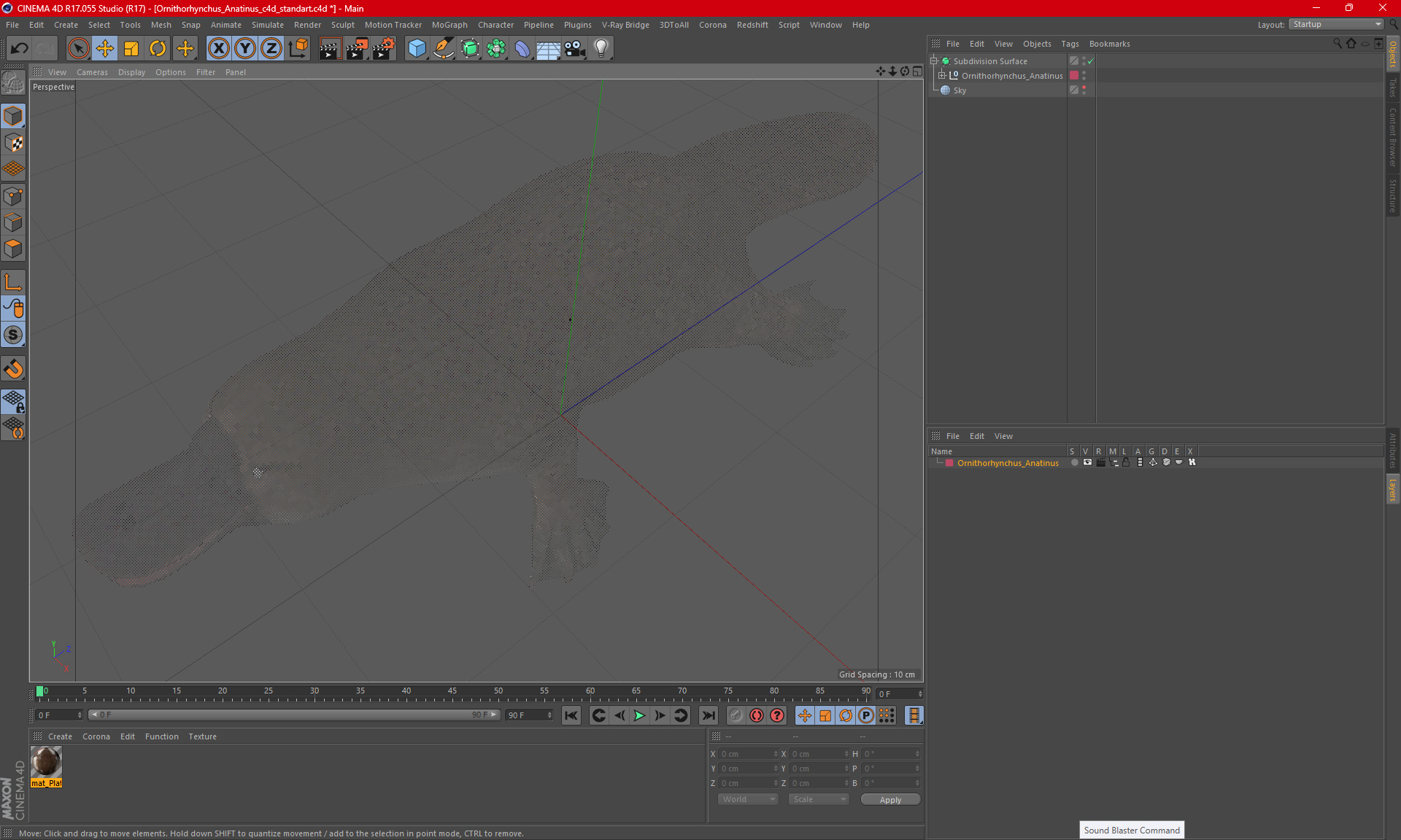 Ornithorhynchus Anatinus 3D model