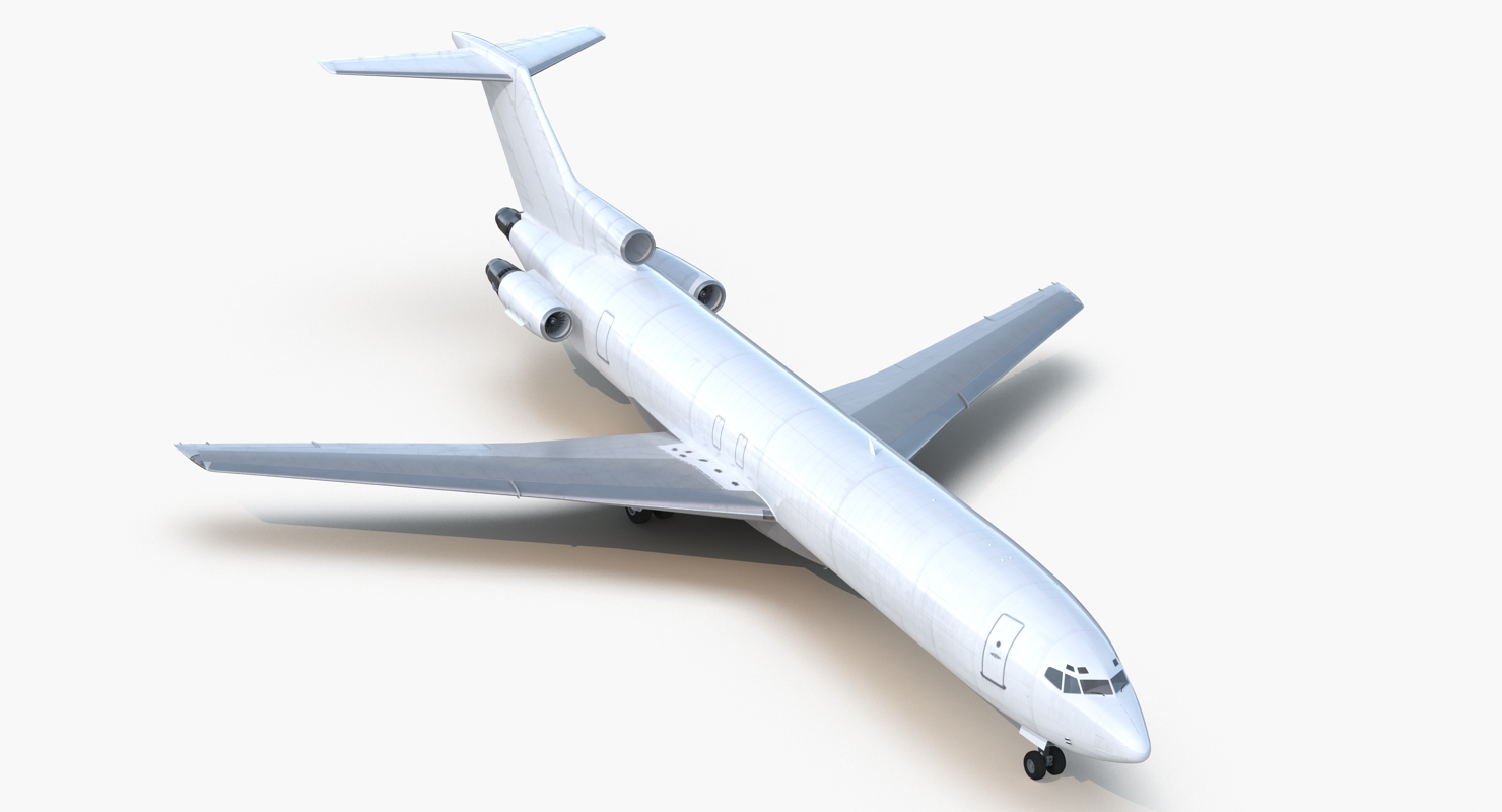 3D Boeing 727 200F Generic model