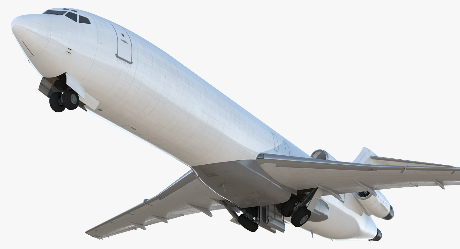 3D Boeing 727 200F Generic model
