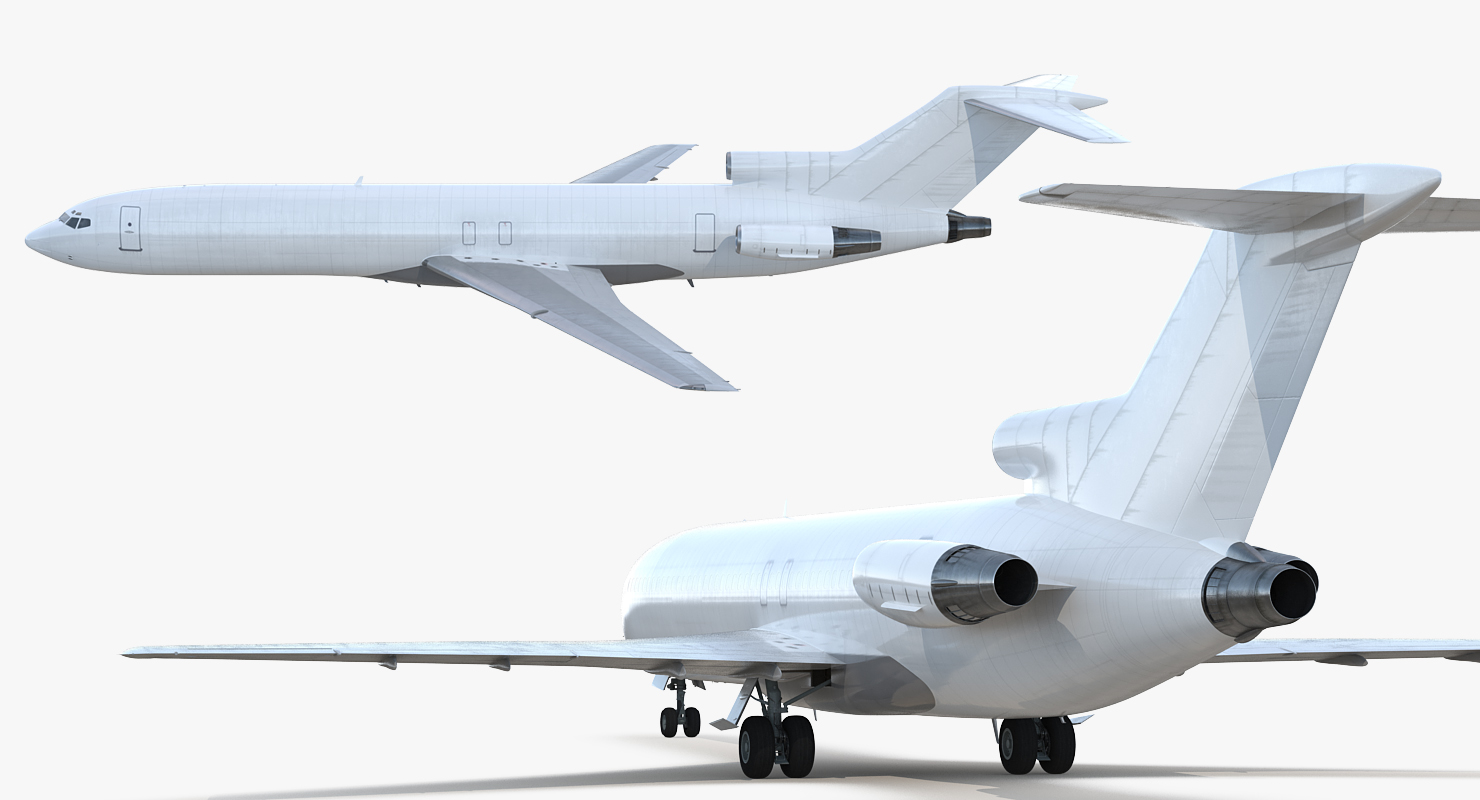 3D Boeing 727 200F Generic model