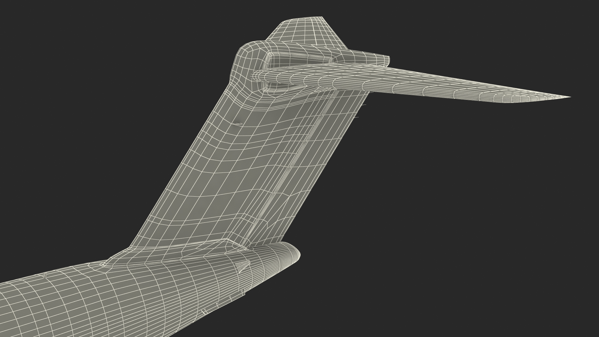 3D Airbus Atlas Military Transport Green Rigged for Maya model