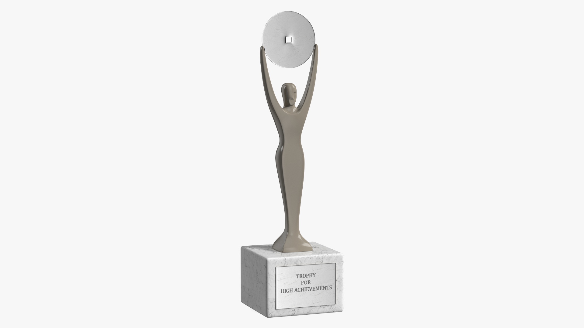 Trophy for High Achievement 3D