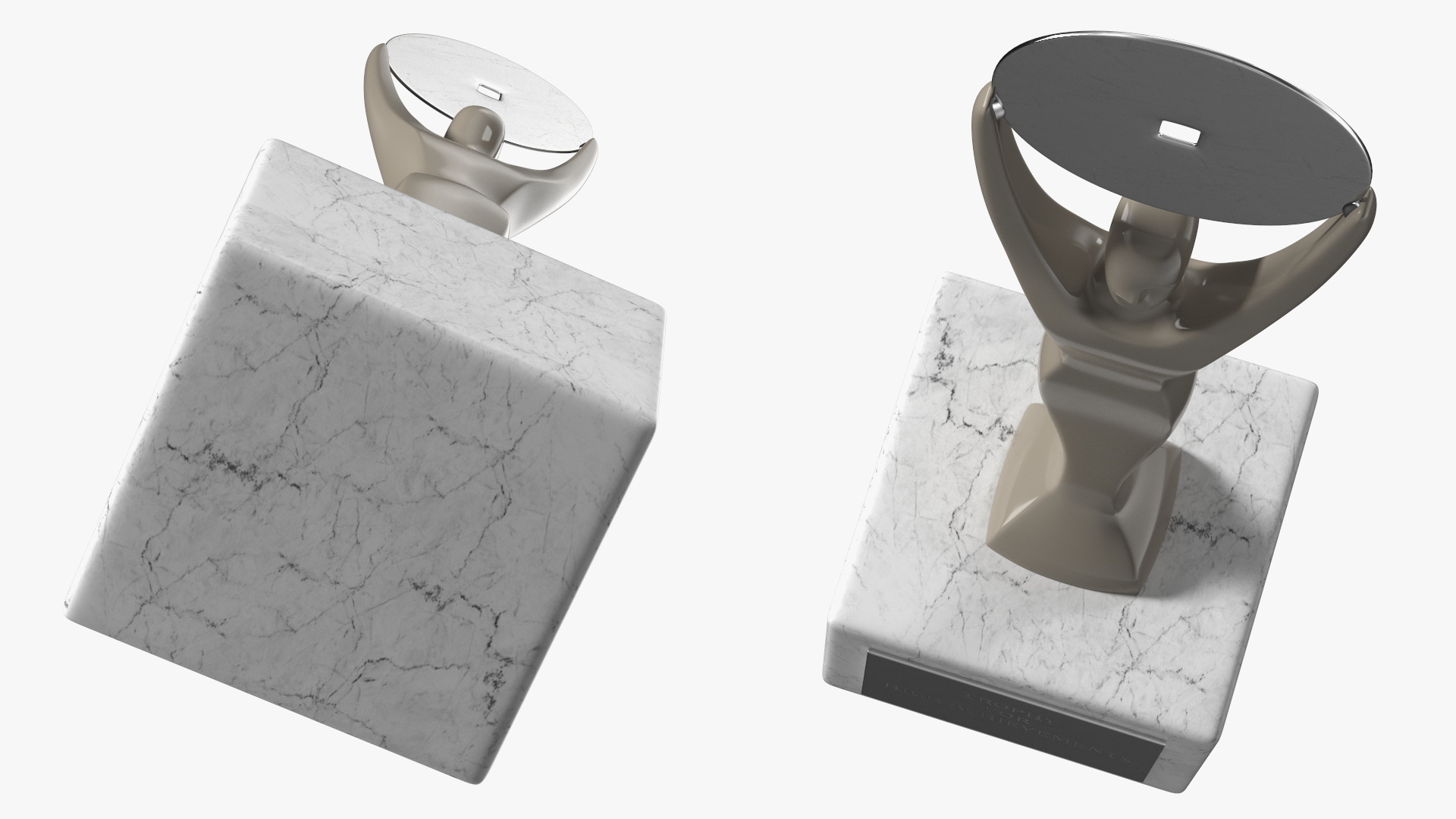 Trophy for High Achievement 3D