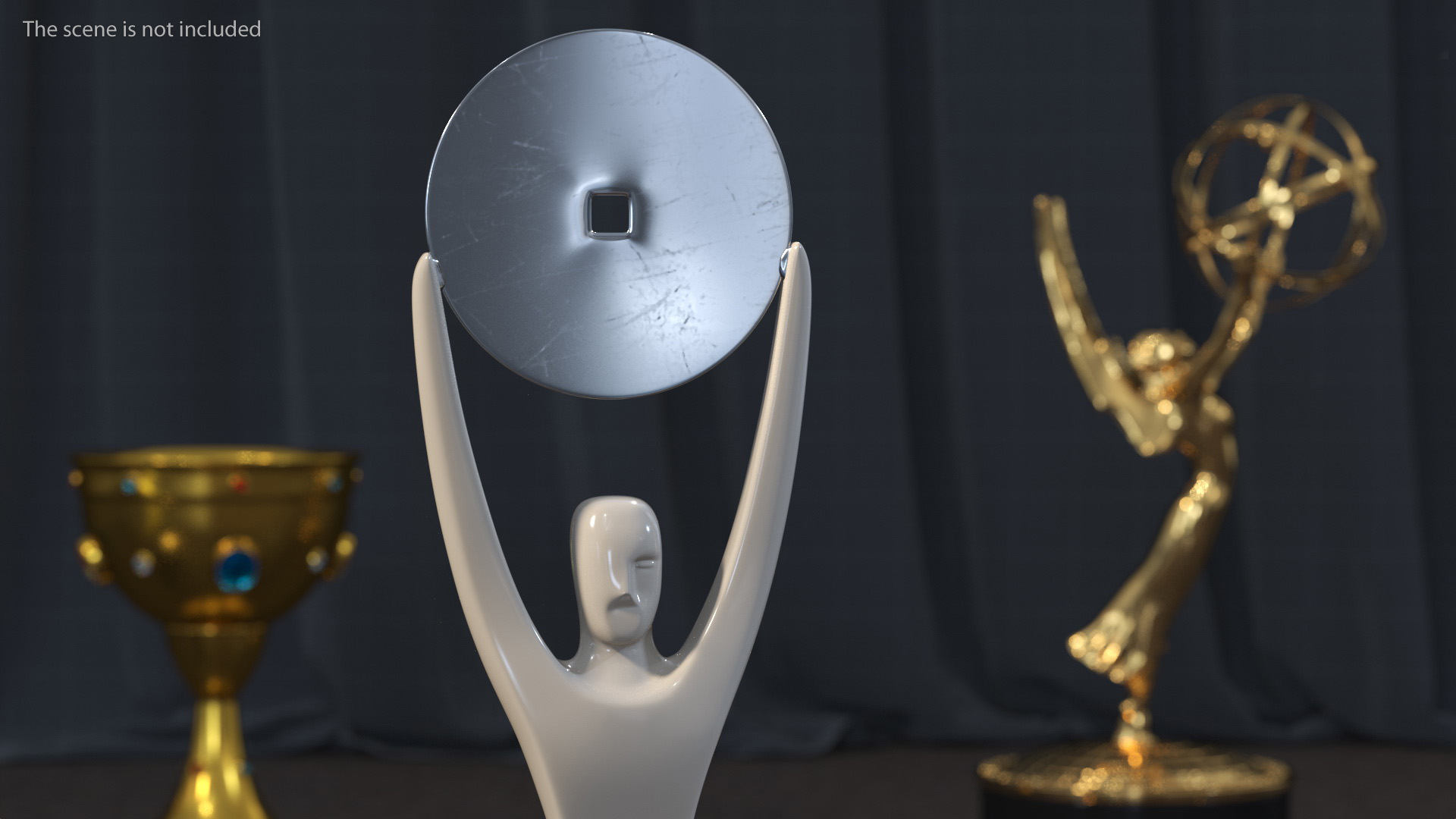 Trophy for High Achievement 3D