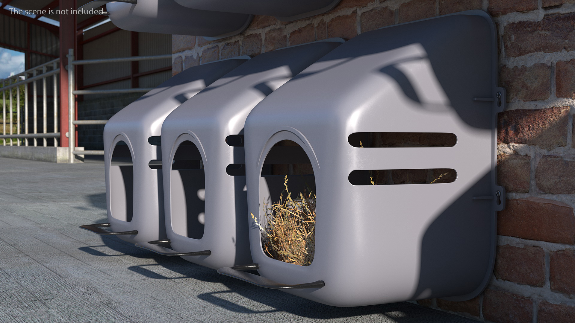 Wall Mount Nesting Nest Box for Chicken Coop 3D model