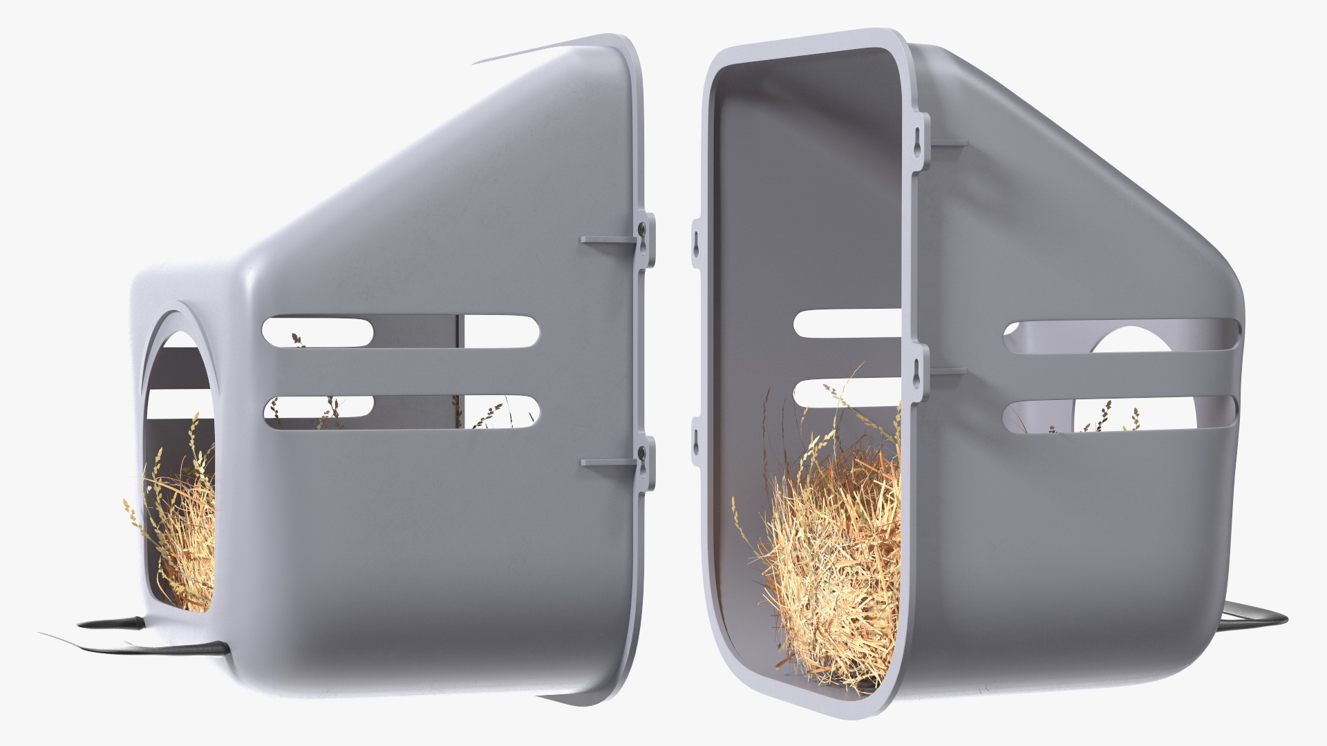 Wall Mount Nesting Nest Box for Chicken Coop 3D model