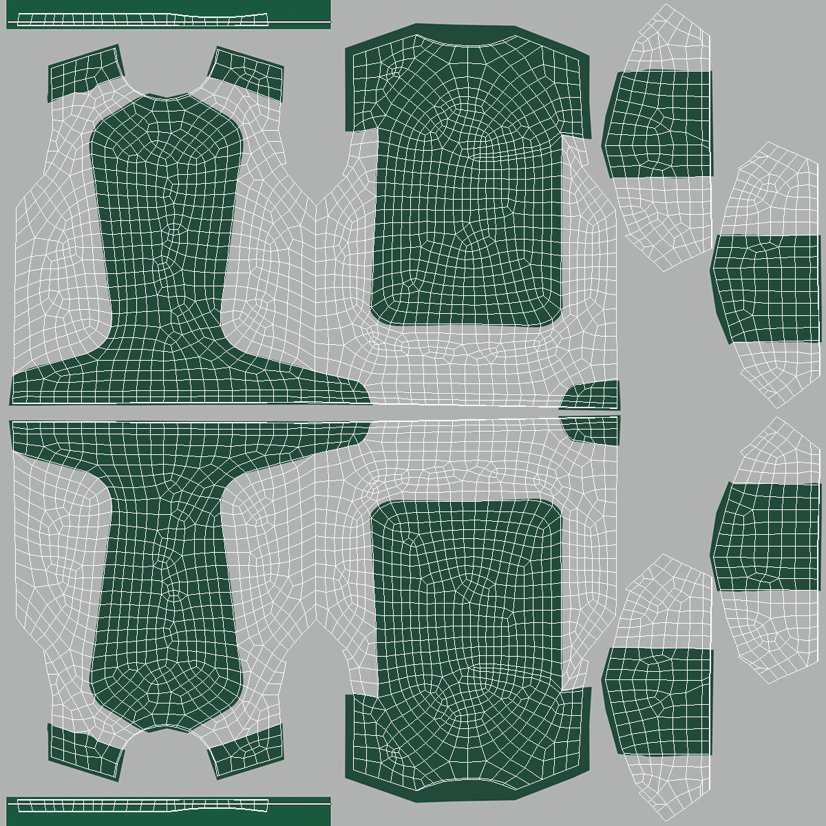 3D Soccer Uniform with Shin Guards