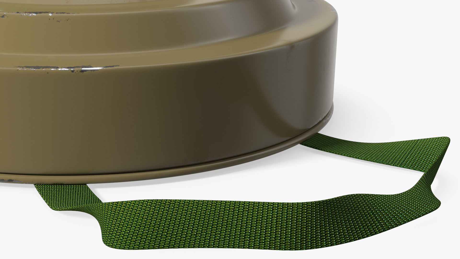 Anti Tank Blast Mine TM-62 Clean 3D