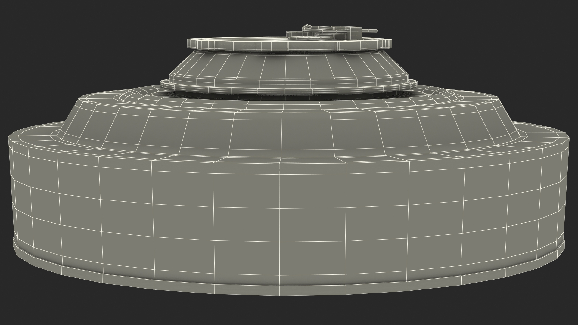 Anti Tank Blast Mine TM-62 Clean 3D