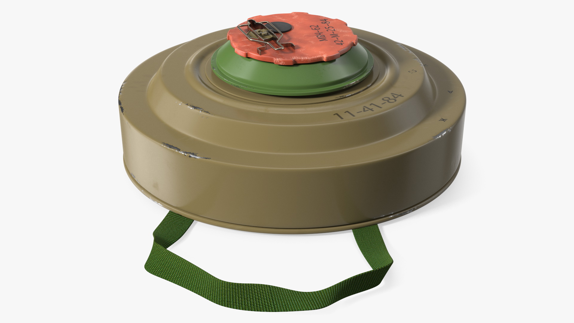 Anti Tank Blast Mine TM-62 Clean 3D