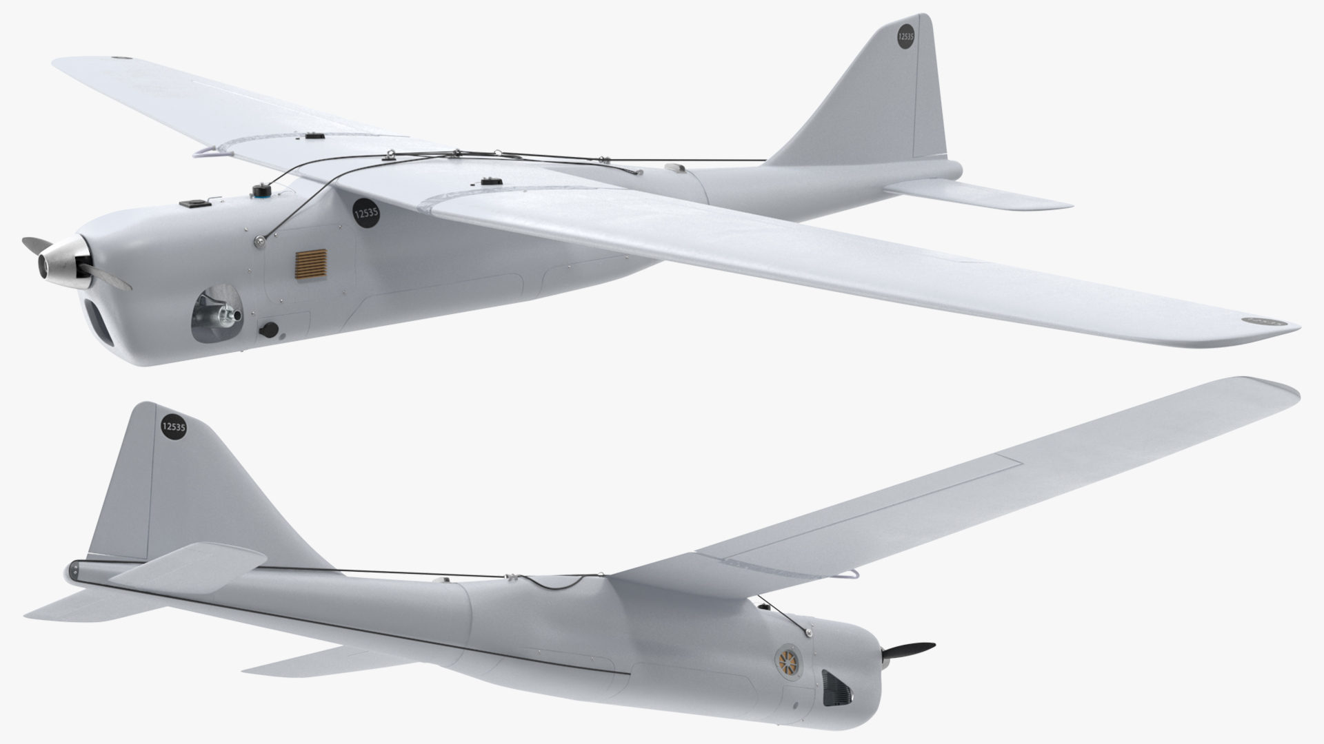 Orlan 10 Russian UAV Rigged 3D