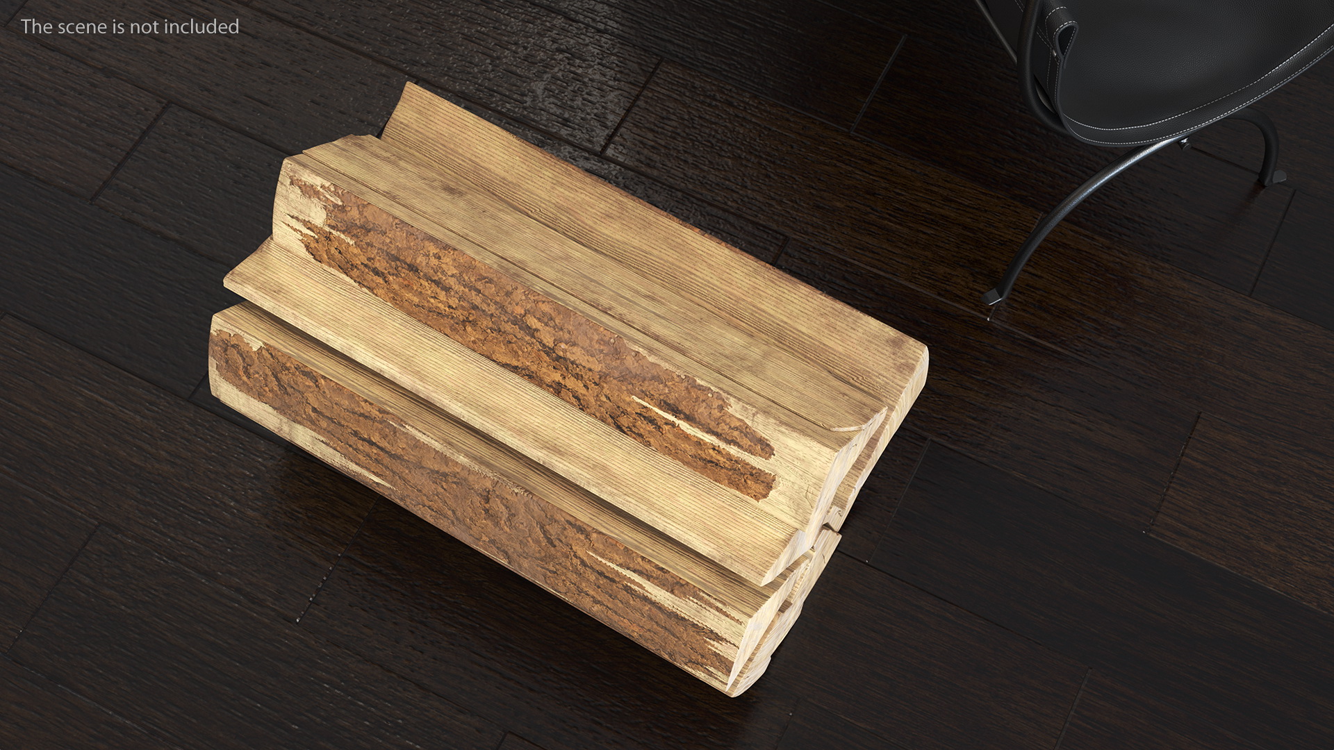 Firewood Log Rack 3D