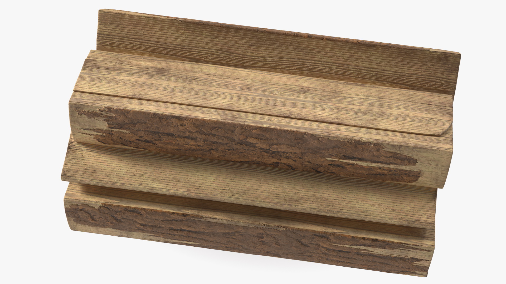 Firewood Log Rack 3D