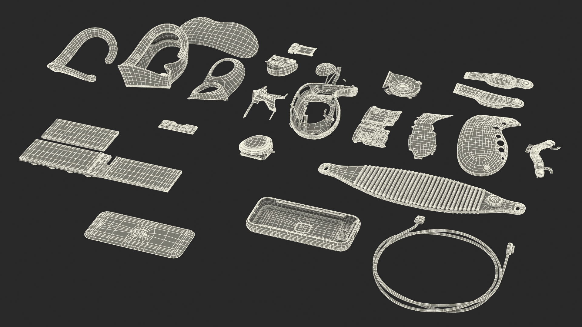 3D model Apple Vision Pro Teardown