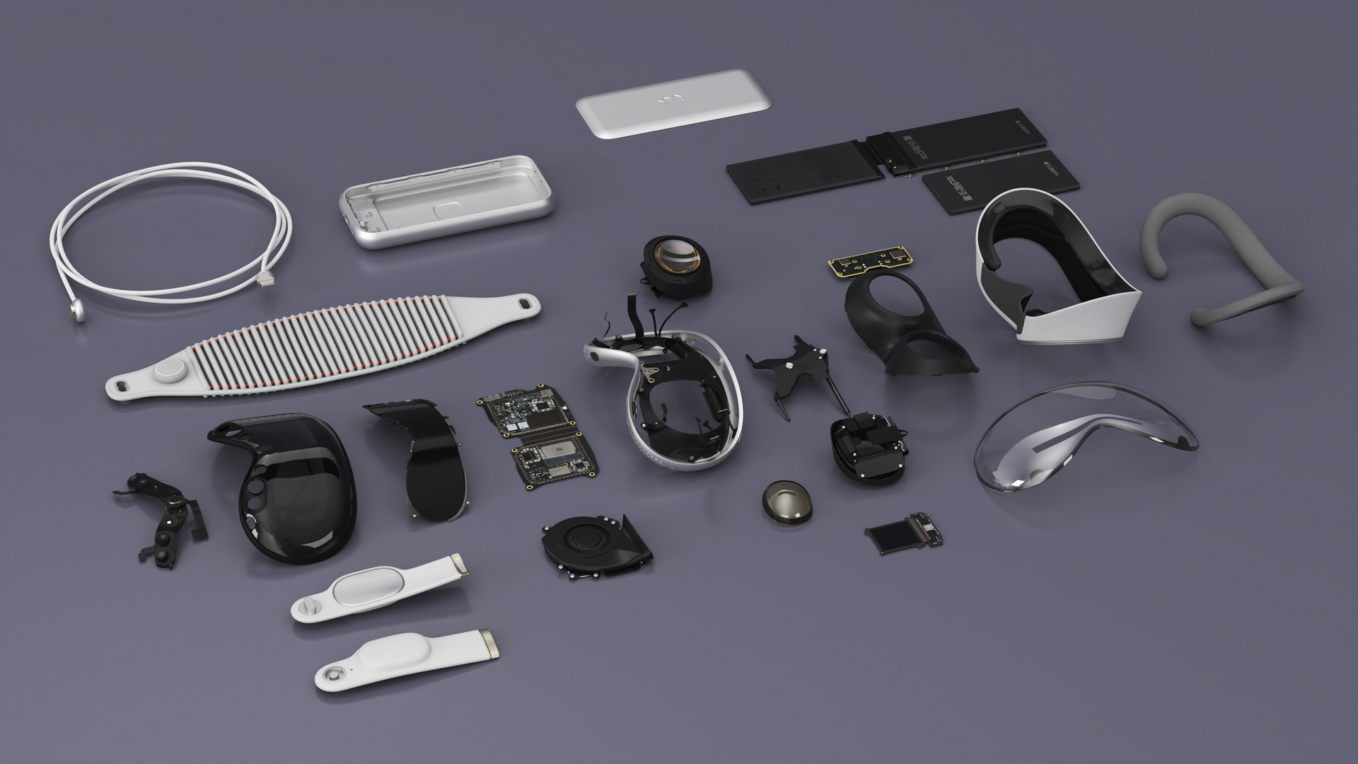 3D model Apple Vision Pro Teardown