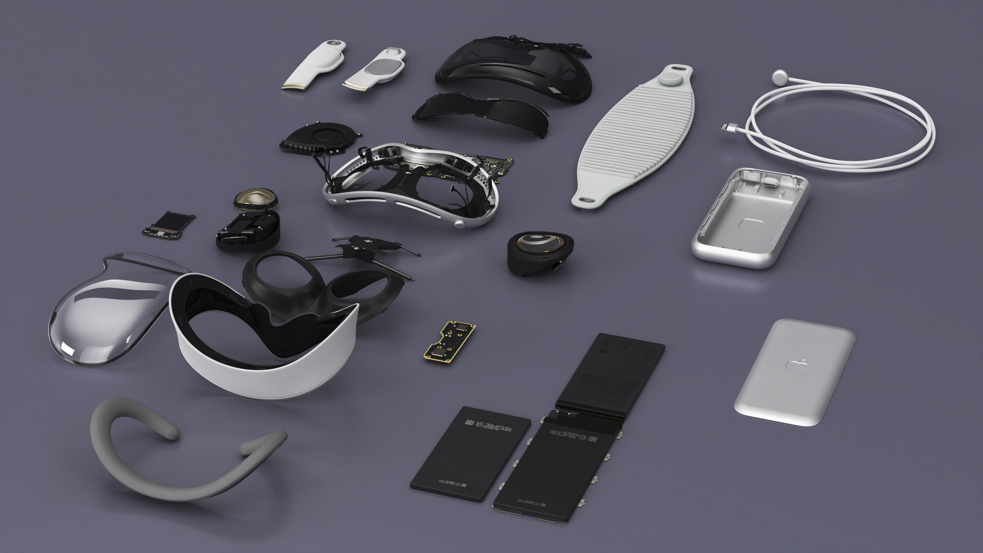 3D model Apple Vision Pro Teardown
