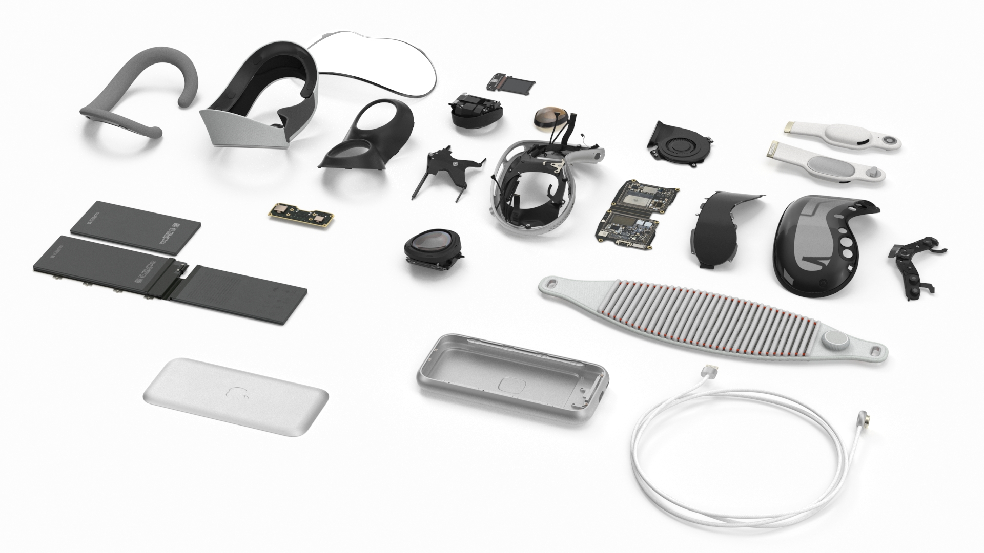 3D model Apple Vision Pro Teardown