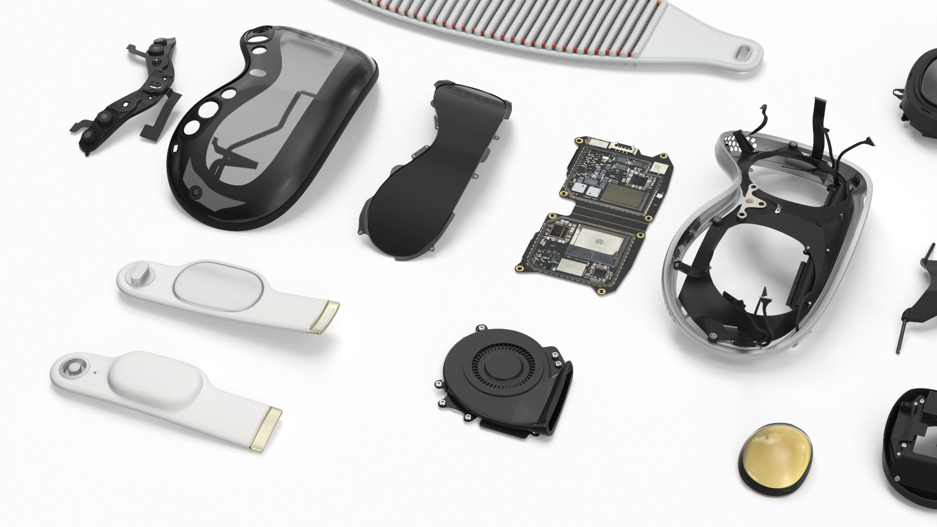 3D model Apple Vision Pro Teardown