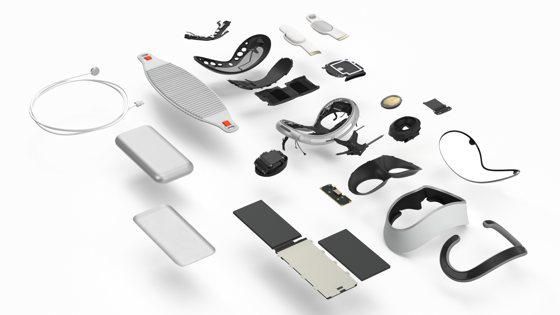 3D model Apple Vision Pro Teardown
