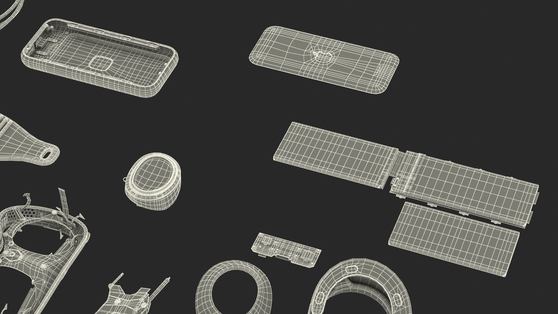 3D model Apple Vision Pro Teardown