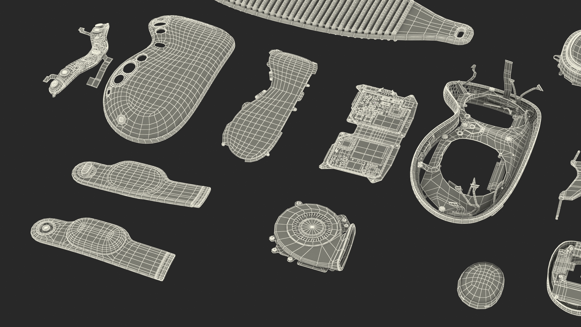3D model Apple Vision Pro Teardown