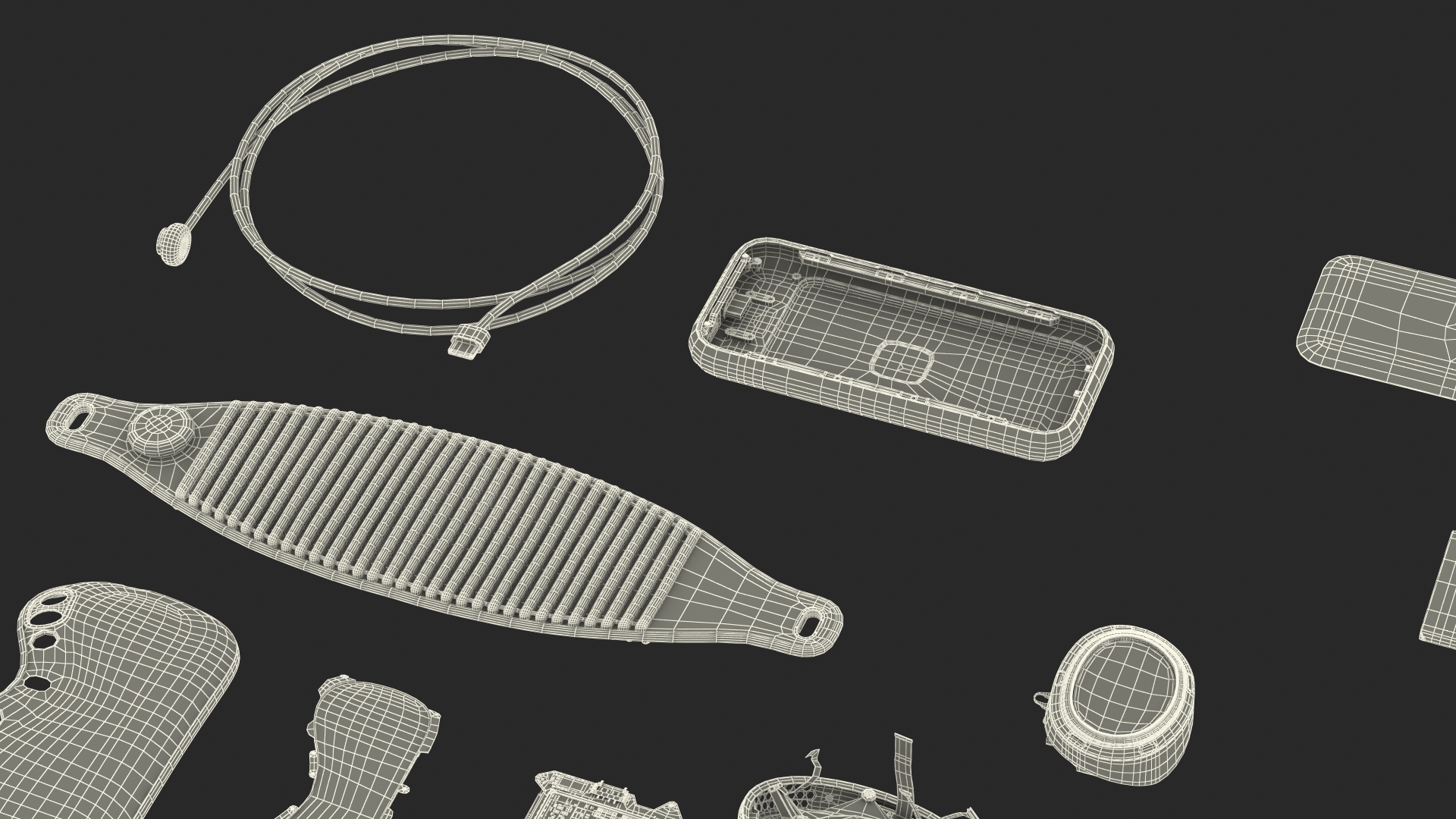 3D model Apple Vision Pro Teardown