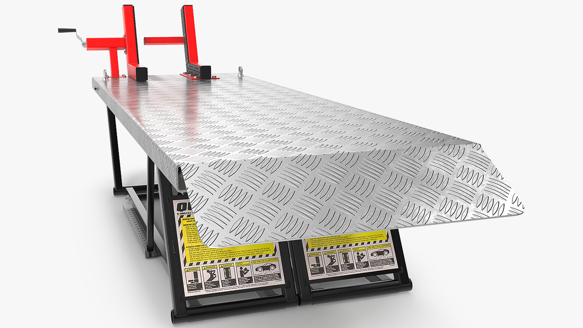 3D model QuickJack Portable Lift Rigged
