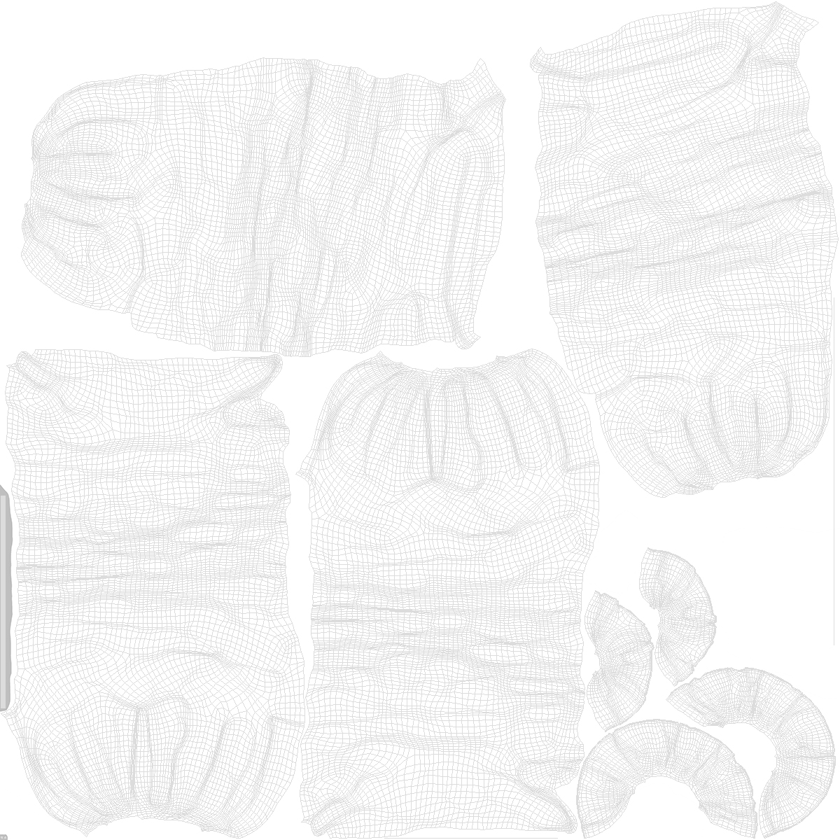 Bag with Frozen Ice Cubes 8LB Clear, view 6