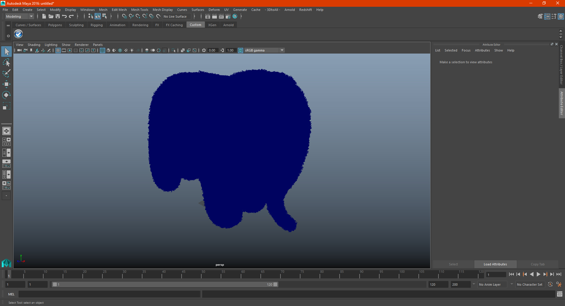 3D Elephant Topiary Garden Sculpture model