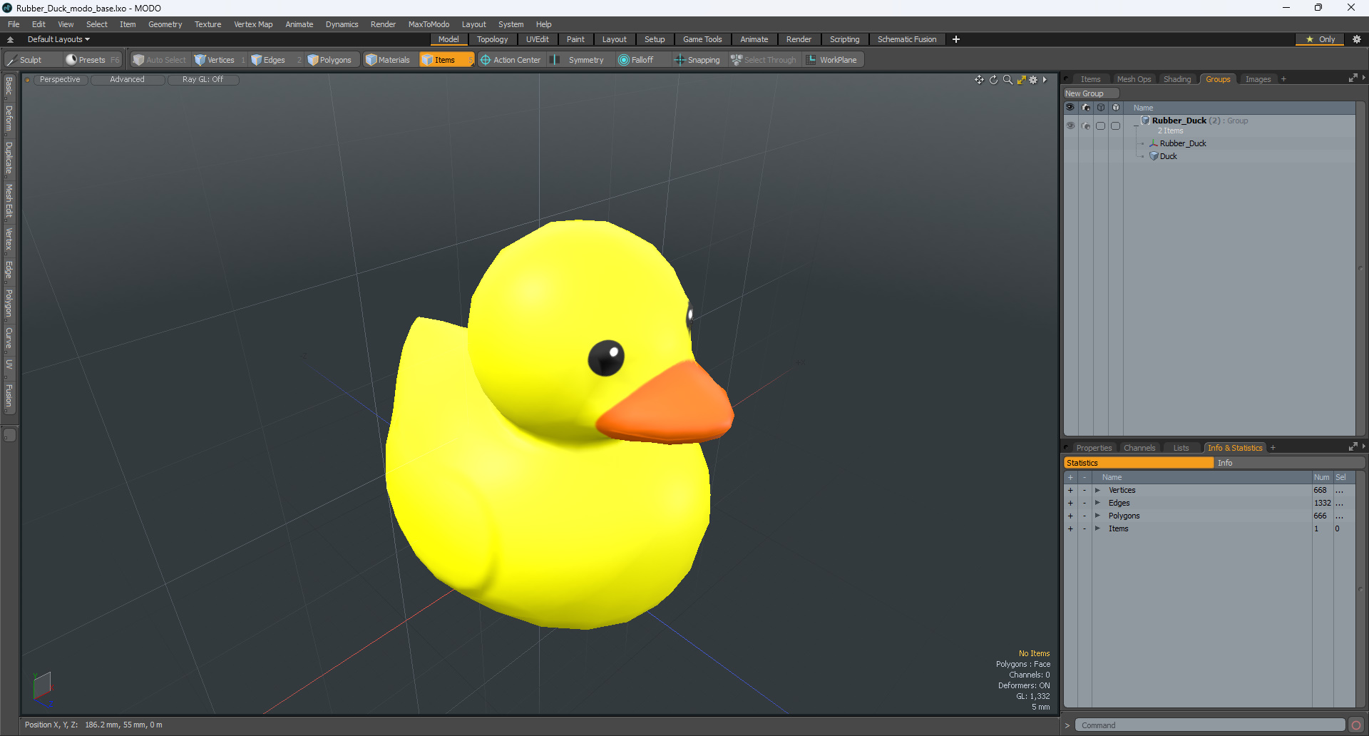 3D Rubber Duck