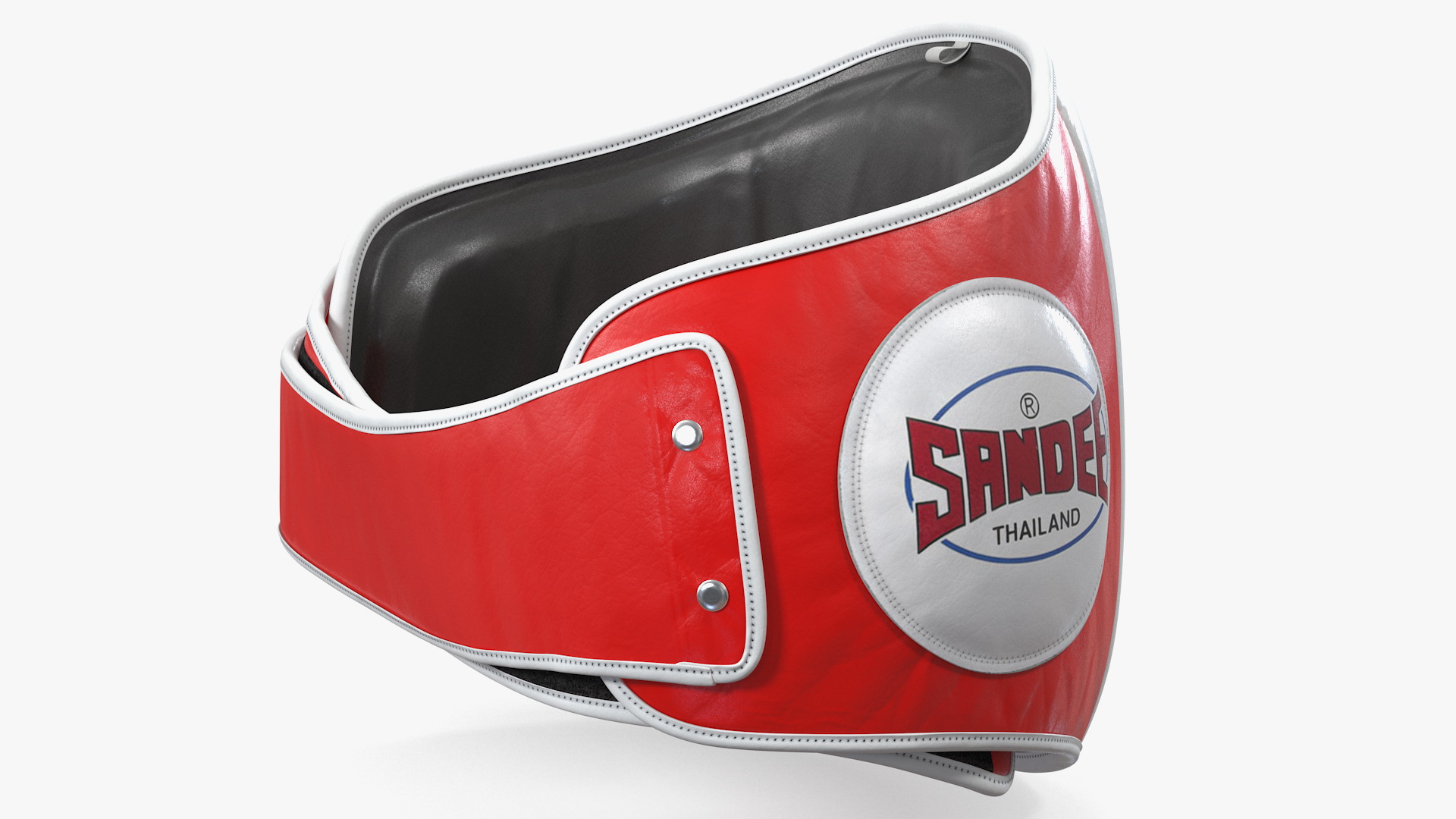 3D Sandee Velcro Belly Pad Maneken White Red