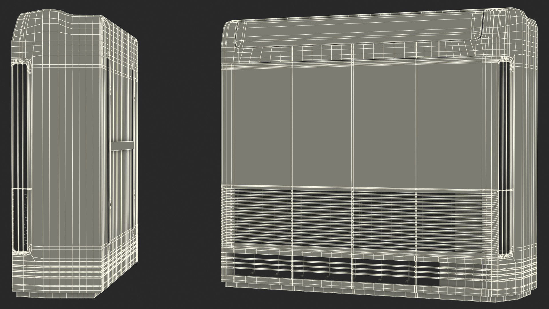 3D Floor Console Air Conditioner Indoor Unit