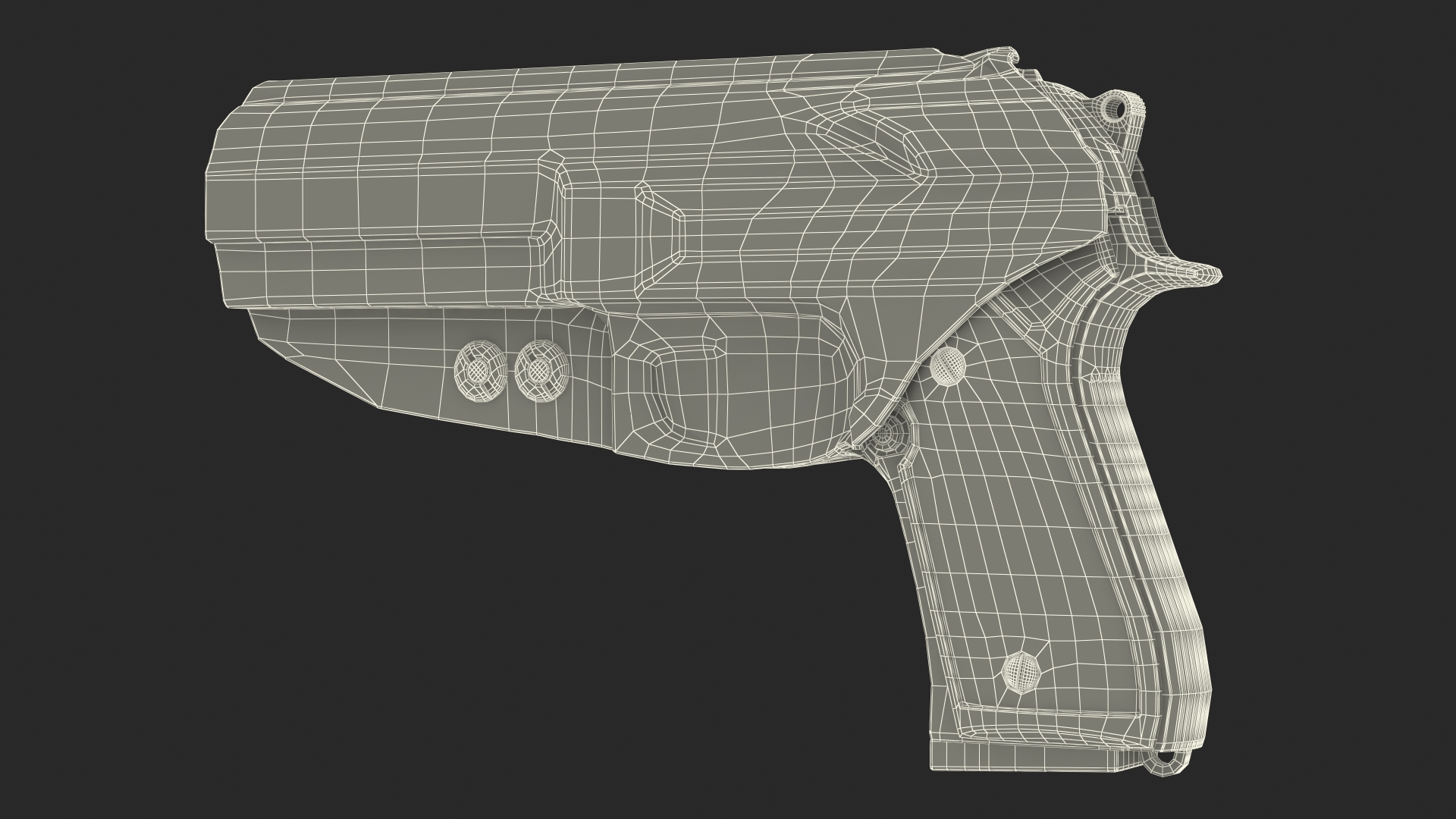 Holster Beretta 92 Kydex Blue 3D model