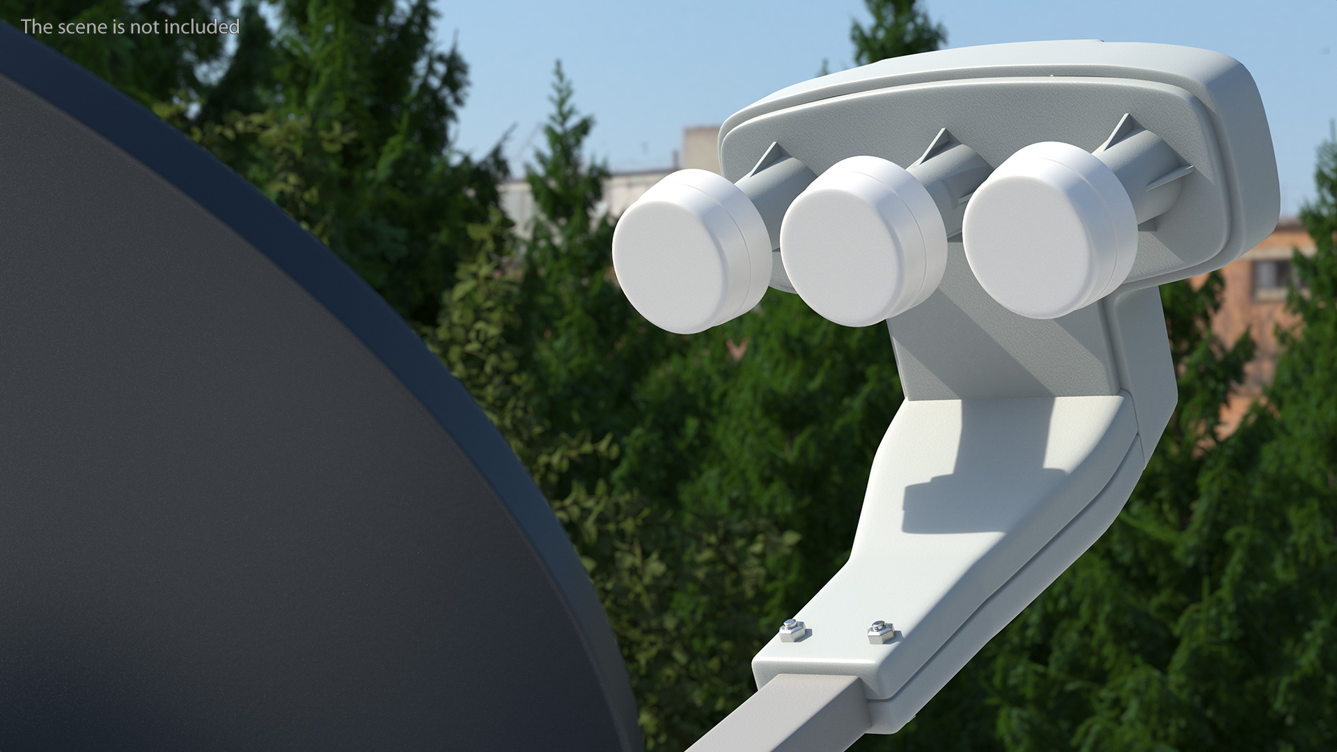 3D Dish TV Automatic Multi Satellite Antenna SK1000 model