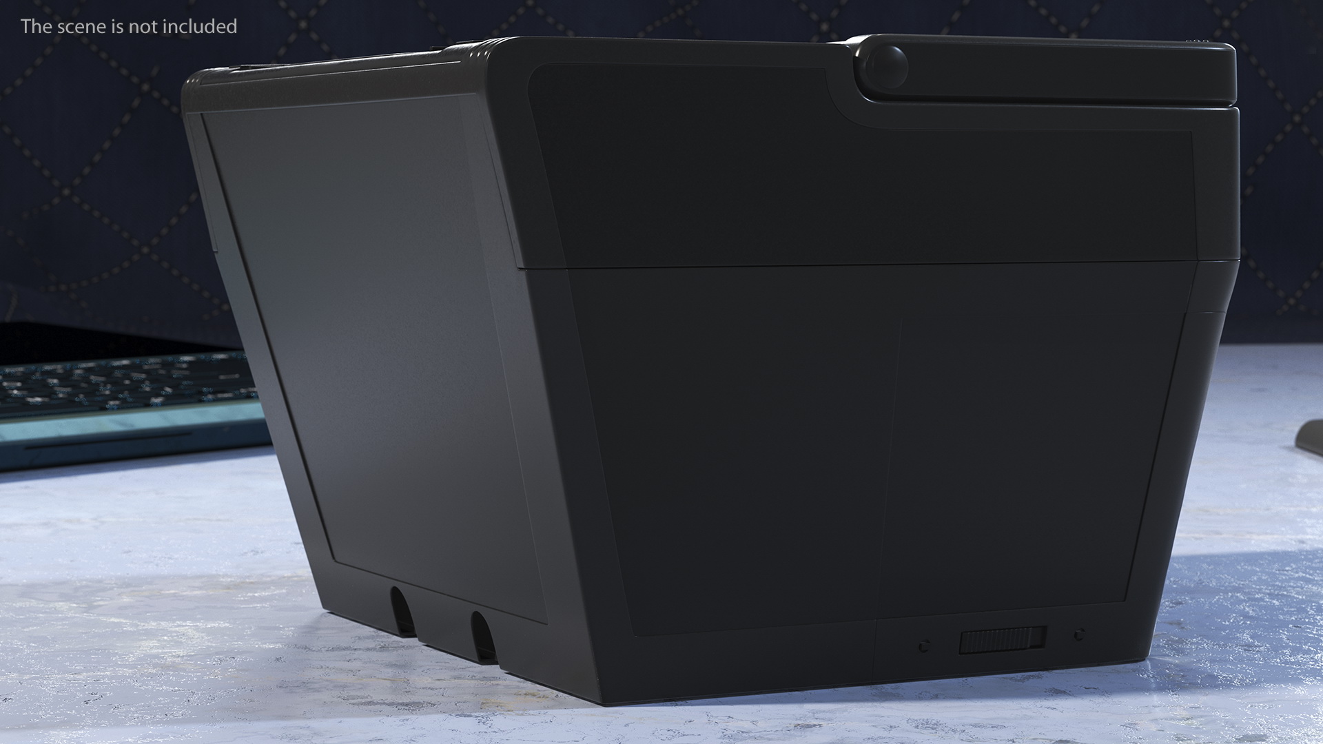 3D Fingerprints Scanner ON model