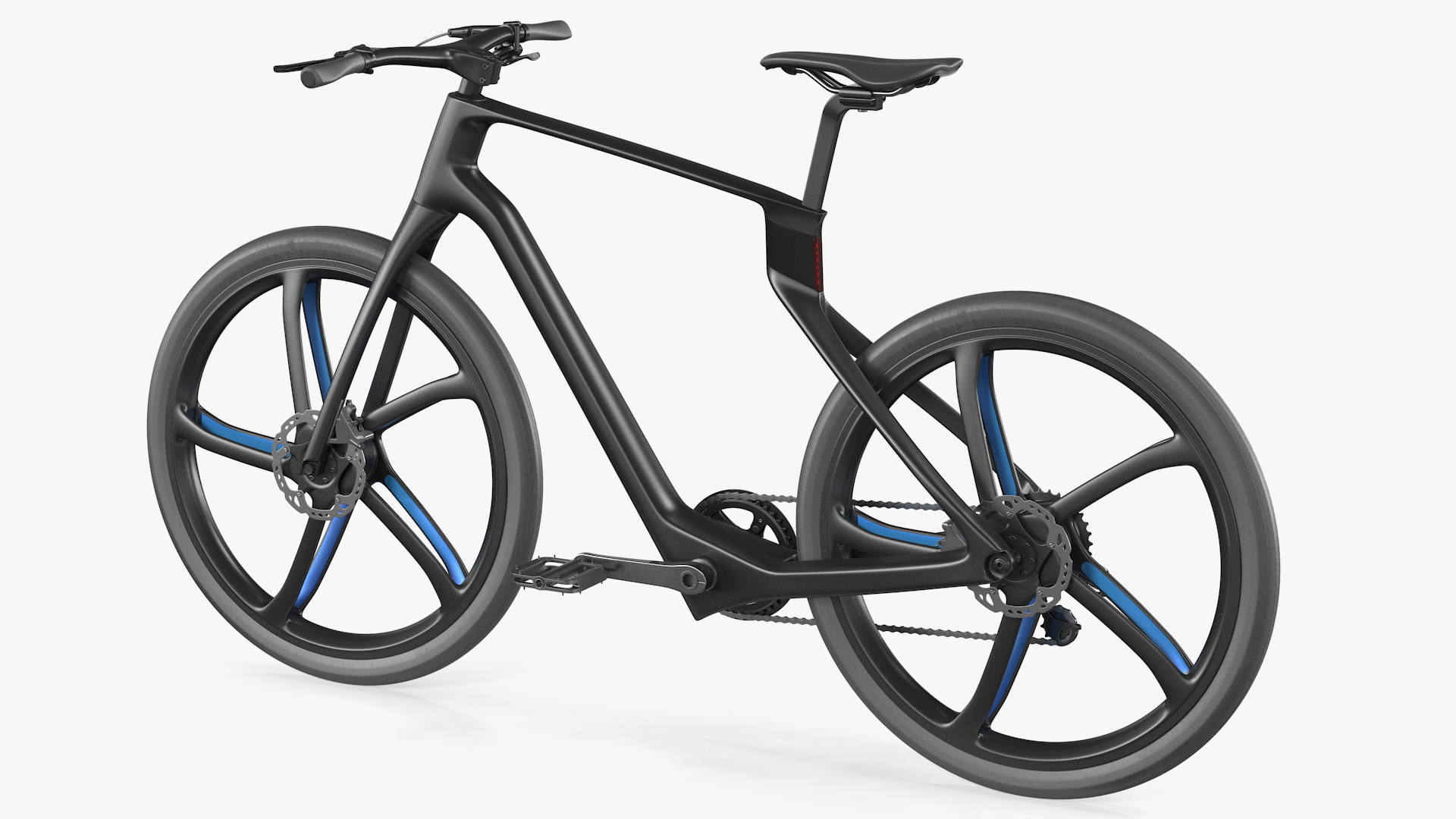 3D Carbon Electric Road Bicycle model