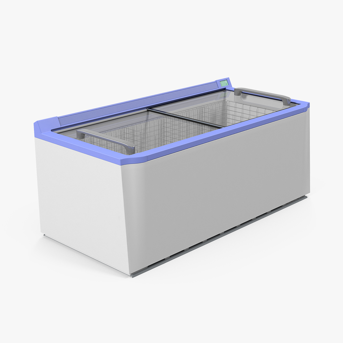 Glass Top Display Chest Freezer, view 3