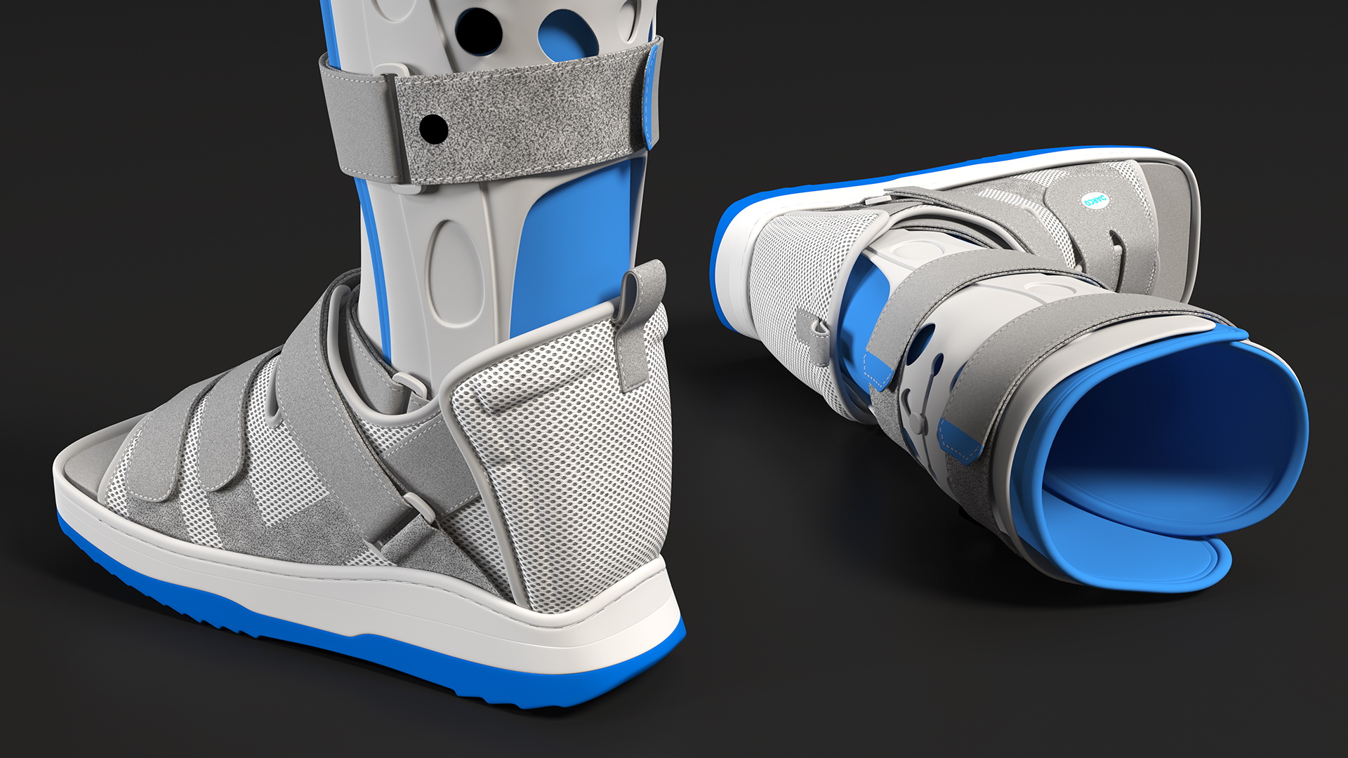 3D Feet Orthotics Darco with Off-Loading Shoes for 3D Print