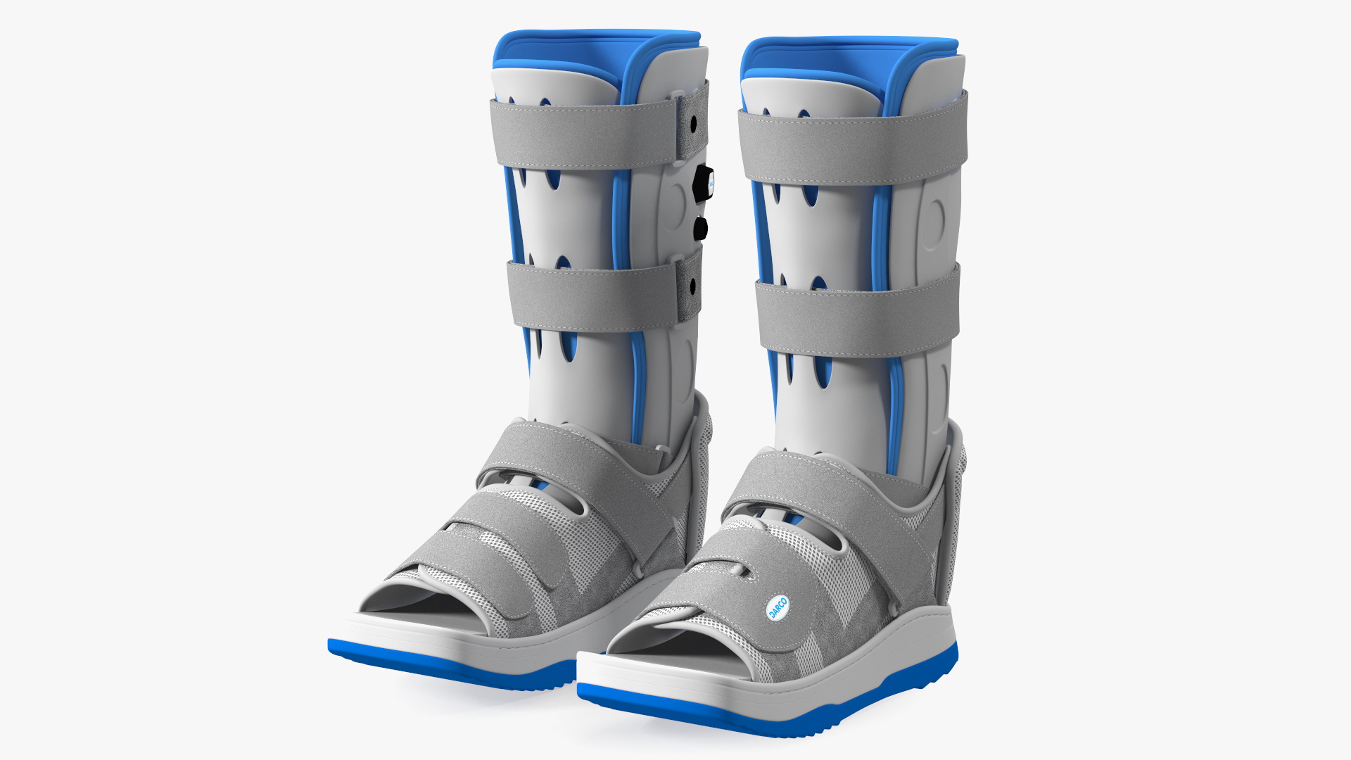 3D Feet Orthotics Darco with Off-Loading Shoes for 3D Print