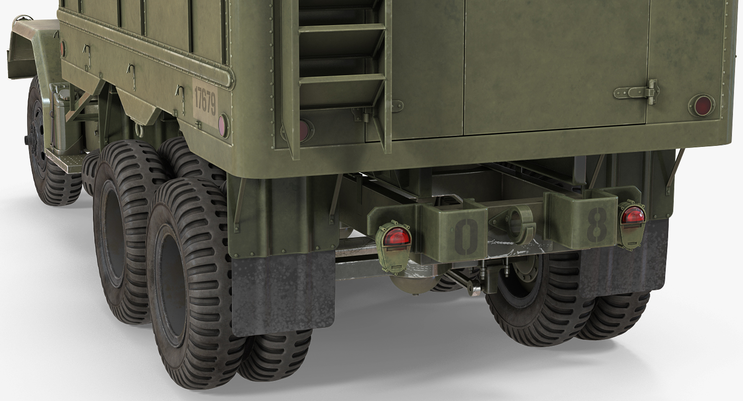 3D M109 Shop Van model